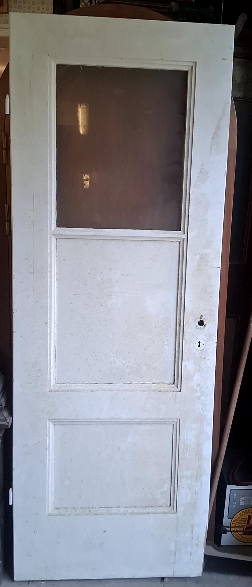 4161. Spegeldörr med glas