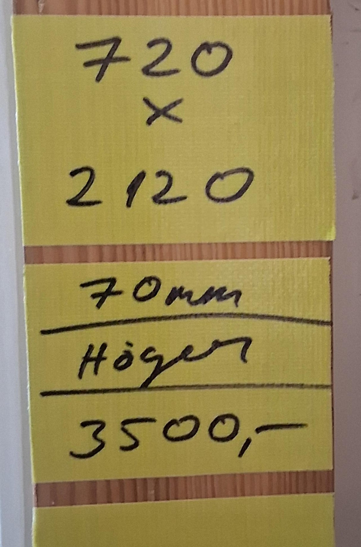 4162. Spegeldörr
